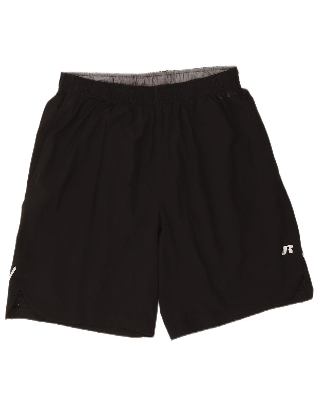 Shorts esportivos masculinos Russell Athletic médio preto