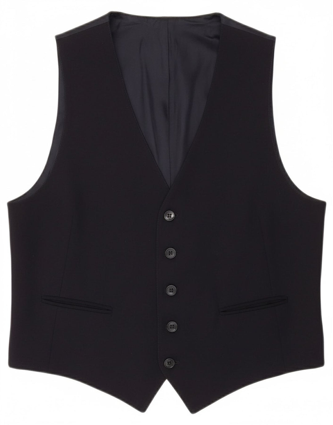 Colete masculino VINTAGE pequeno azul marinho