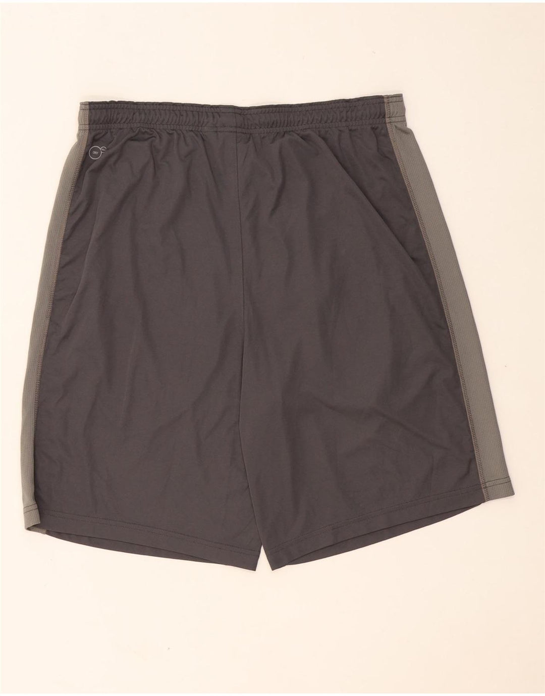 Shorts esportivos masculinos PUMA XL cinza colorblock poliéster