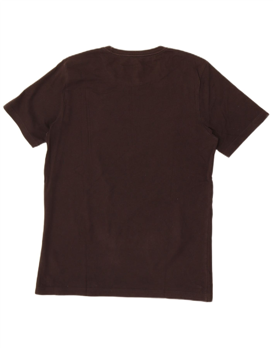 Puma Mens Graphic T-Shirt Top Pequeno Algodão Preto