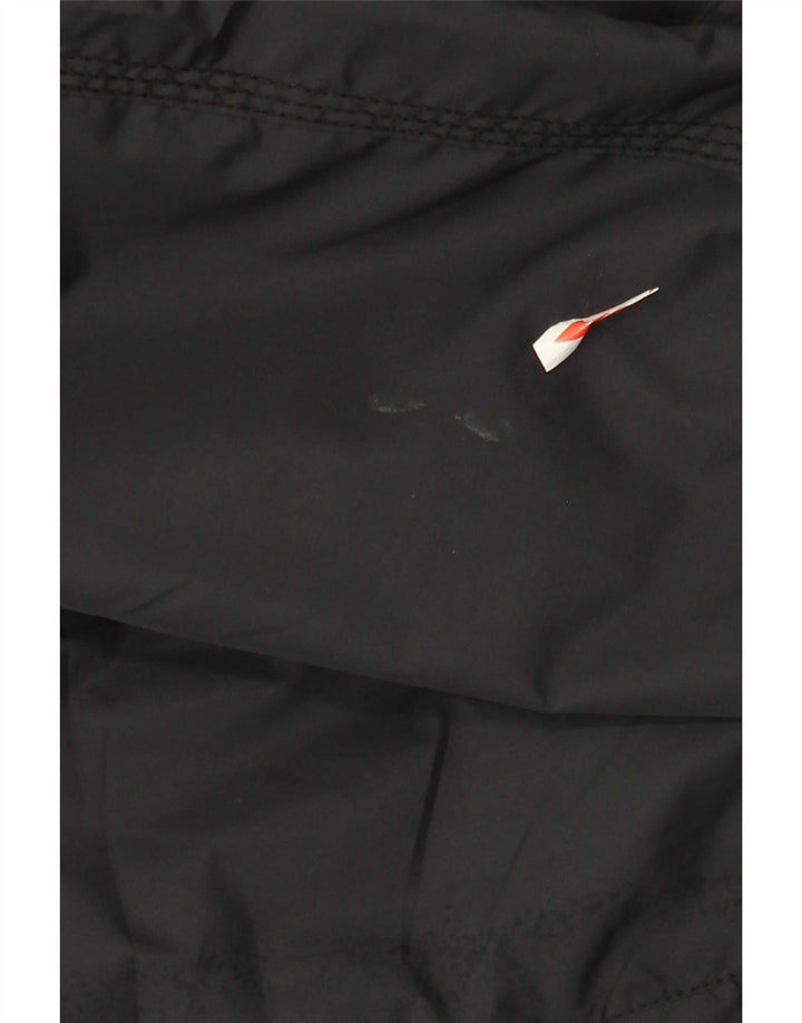Jaqueta bomber com capuz masculina Converse Reino Unido 38 poliéster azul marinho médio