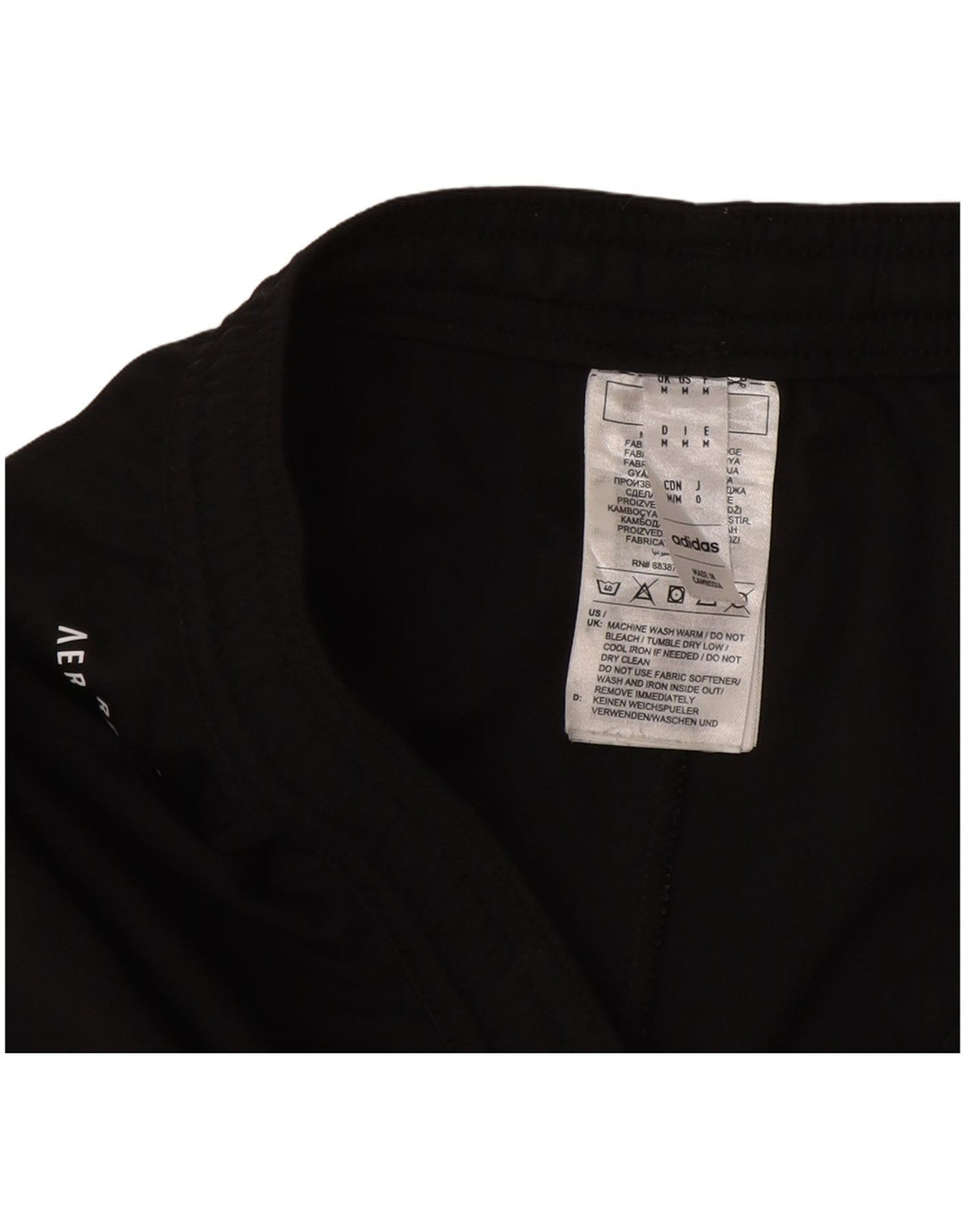 Adidas Mens Aeroready Sport Shorts Médio Preto Poliéster