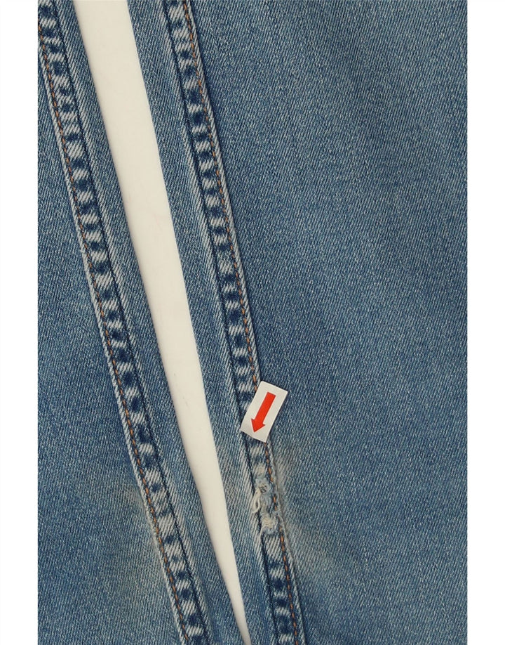 Calça jeans feminina LEE Powell Slim W30 L34 azul algodão