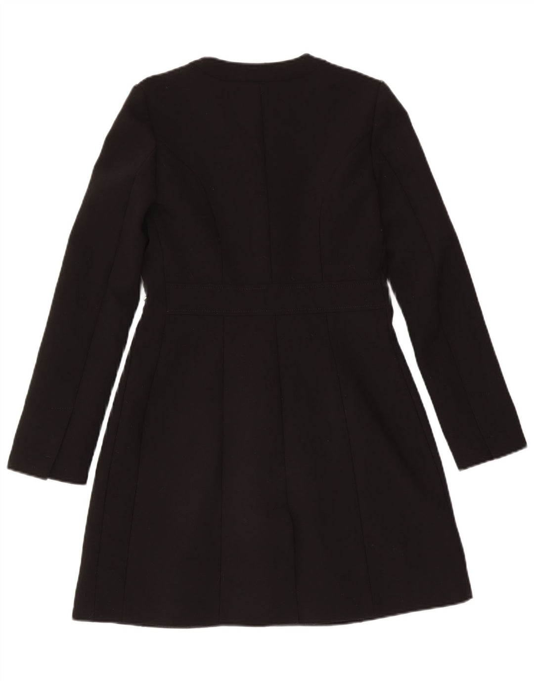 Sobretudo feminino Elisabetta Franchi IT 40 pequeno poliéster preto