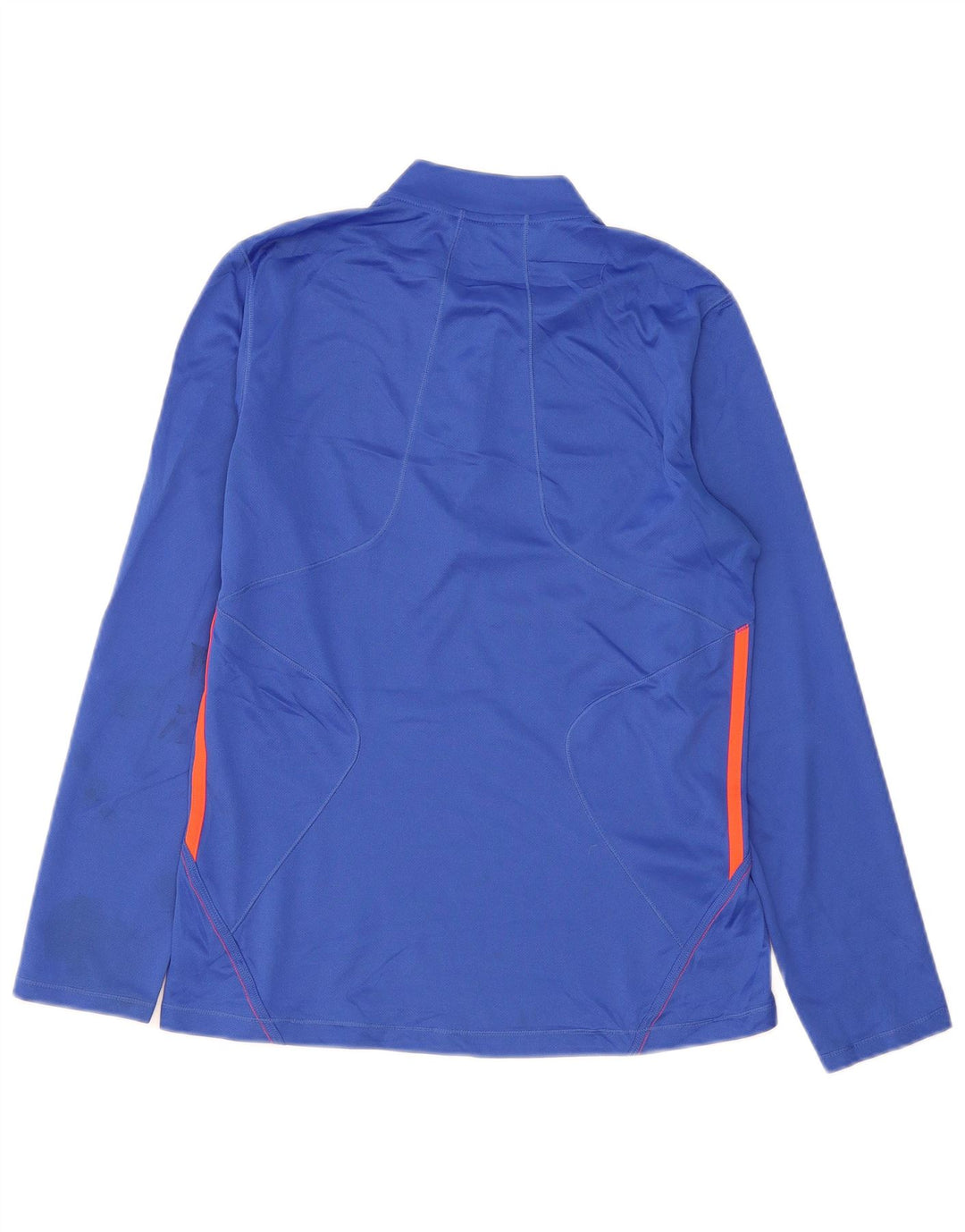 ADIDAS Womens Climalite Pullover Treino Top UK 16/18 Grande Azul