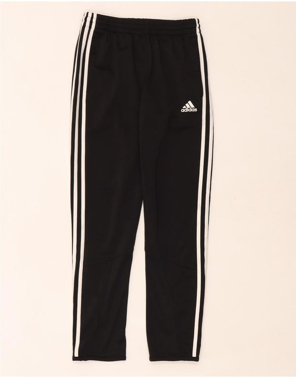 Calças de treino Adidas meninos 11-12 anos poliéster preto