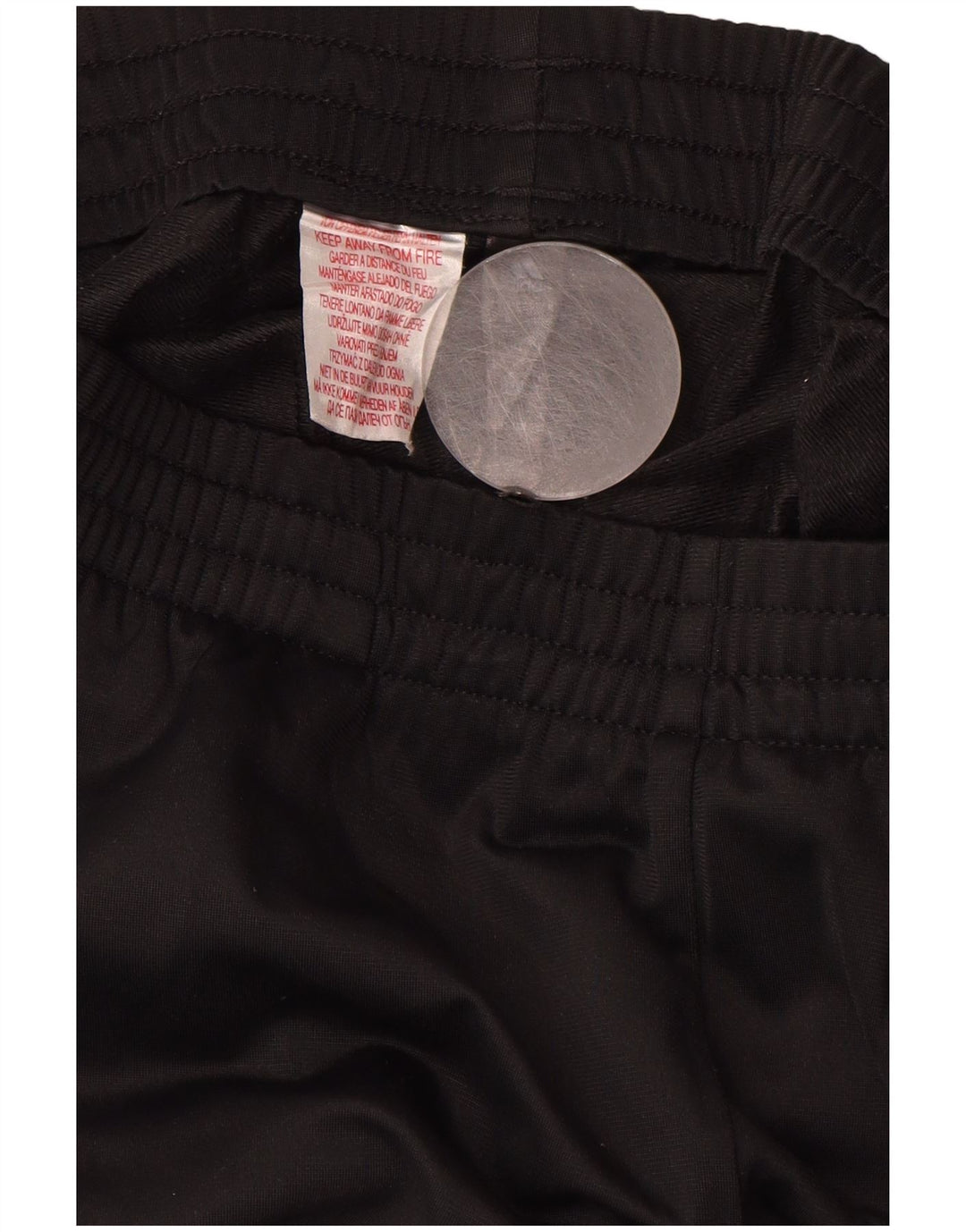 Adidas meninos calças de treino joggers 13-14 anos preto poliéster