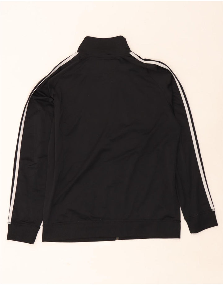 Asics Womens Tracksuit Top Jacket UK 18 XL Preto Colourblock Poliéster