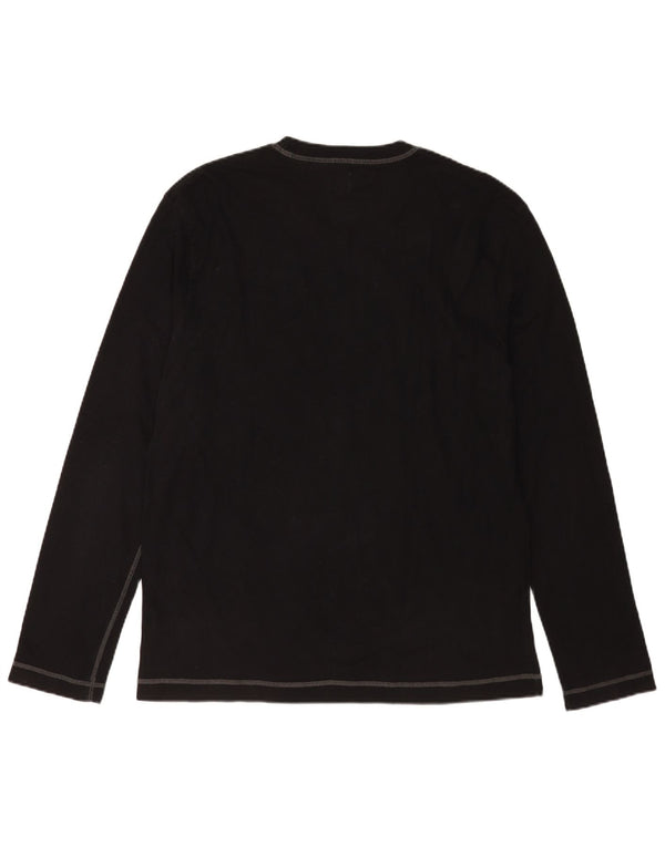 Top Levi's Masculino Manga Longa XL Preto