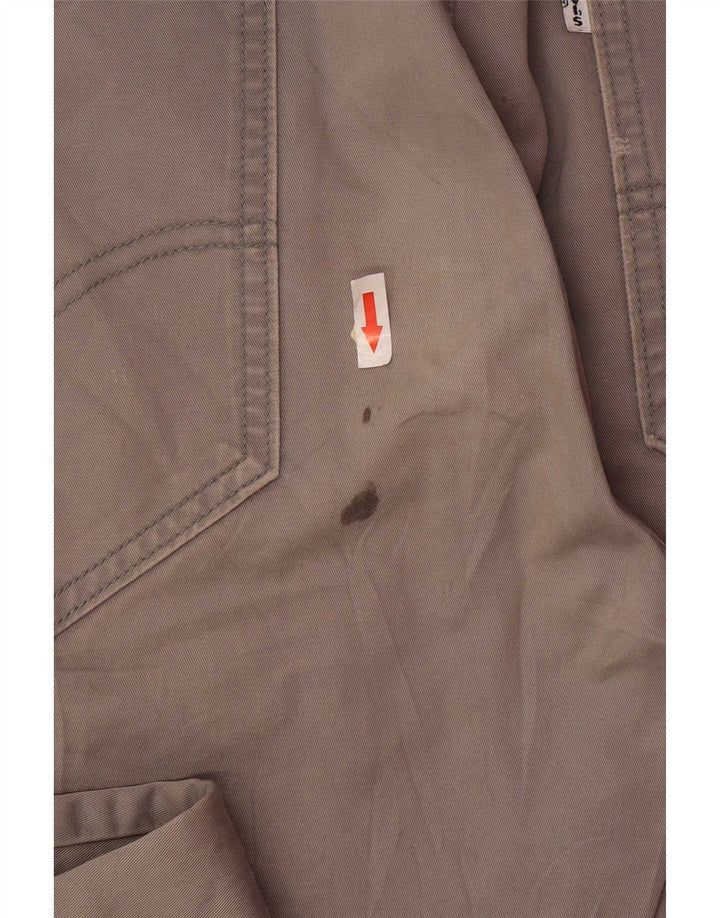 Calça Chino Regular Masculina Levi's W36 L32 Algodão Cinza
