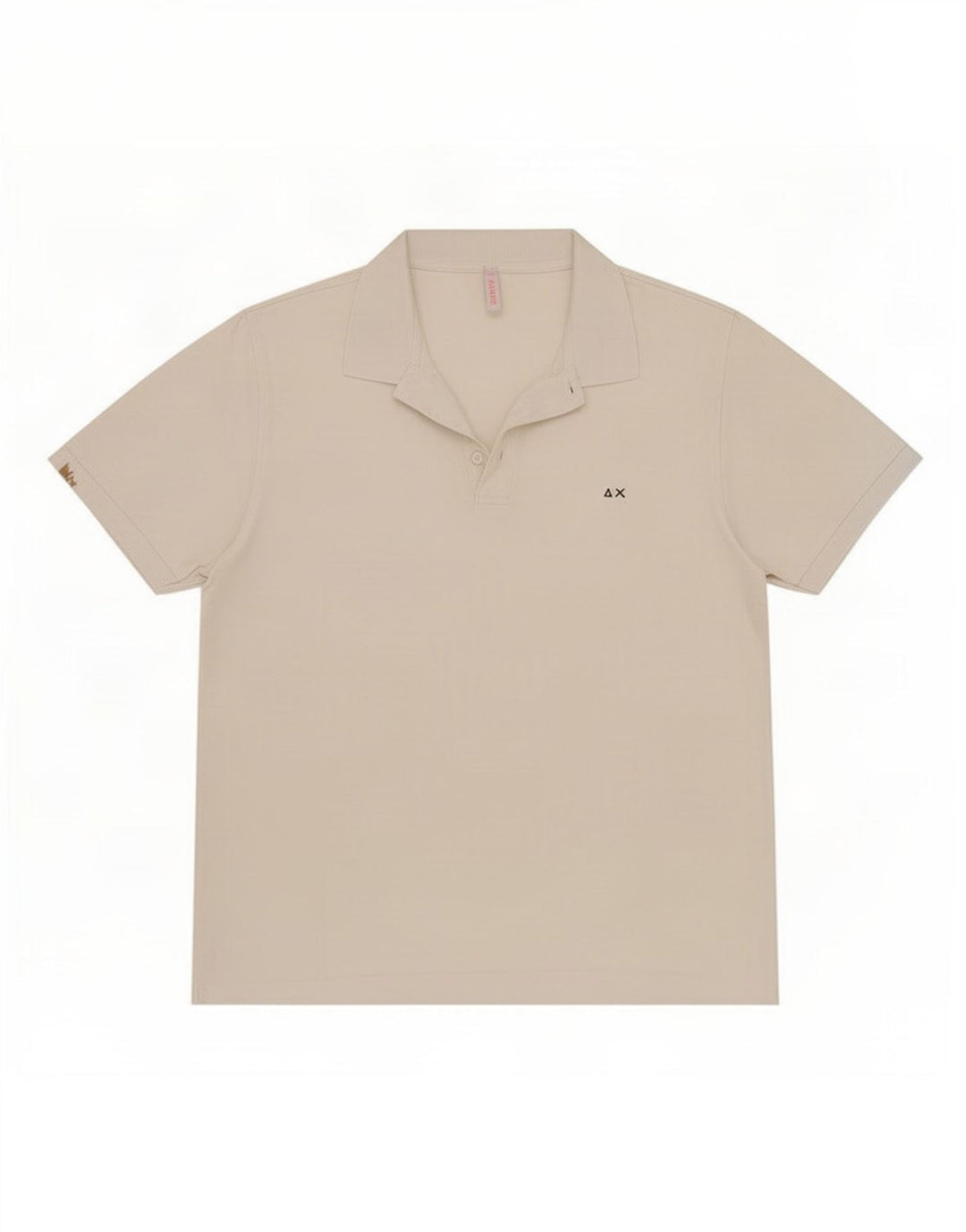 Camisa polo masculina Sun68 2XL algodão branco