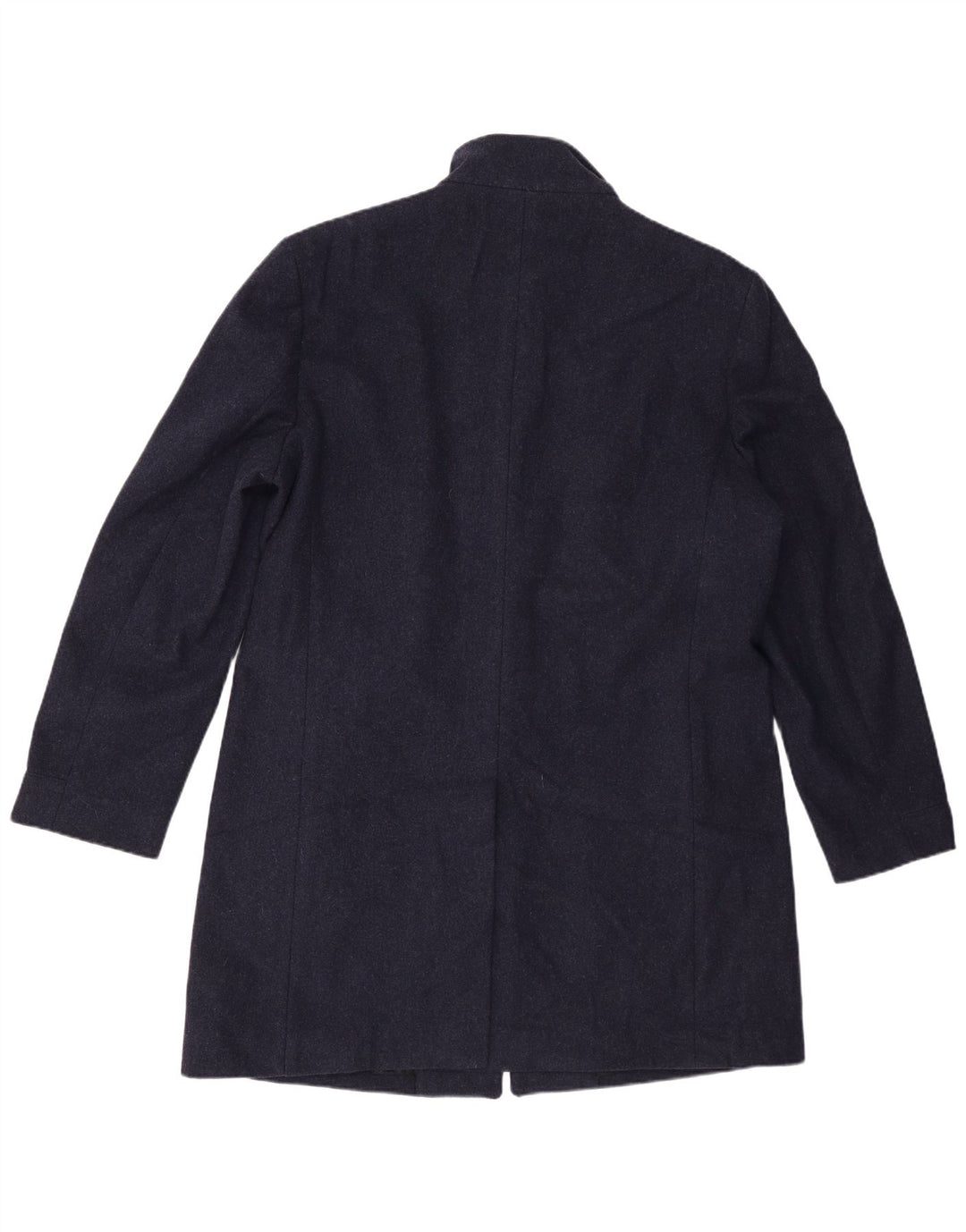 Sobretudo masculino Marks & Spencer UK 42 XL lã azul marinho