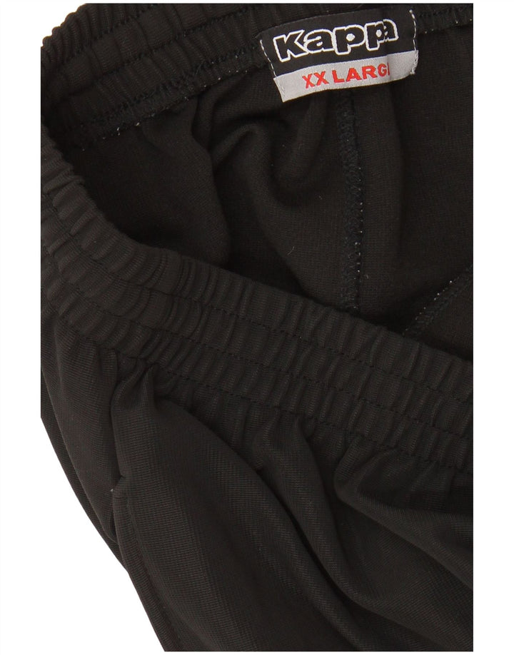 KAPPA Mens Tracksuit Trousers 2XL  Black