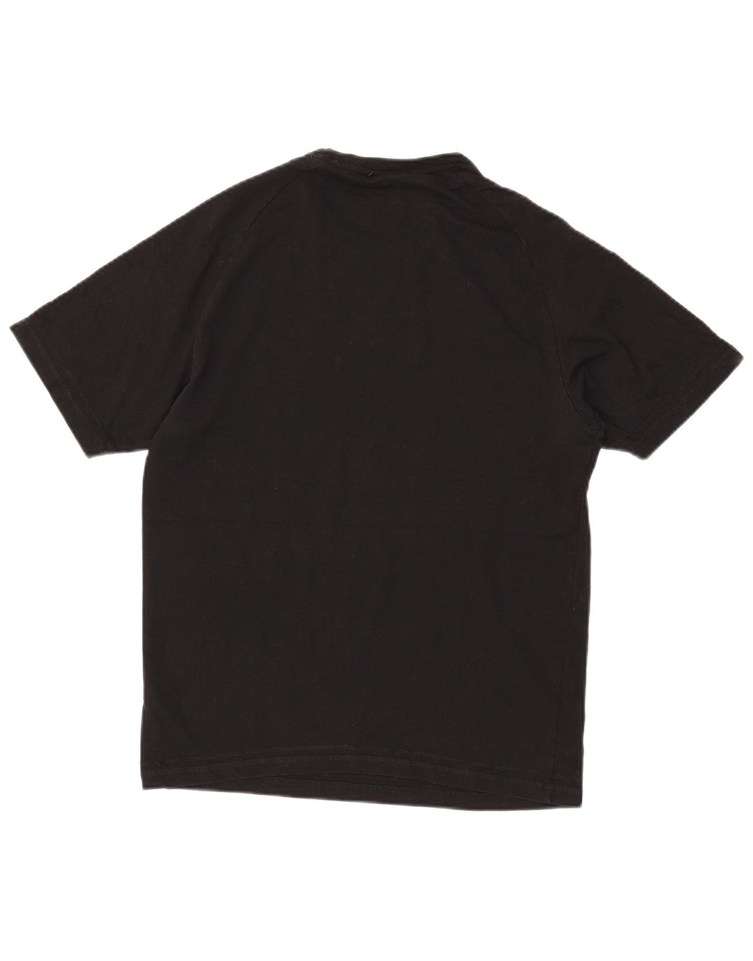 Camiseta gráfica masculina ASICS Top médio algodão preto