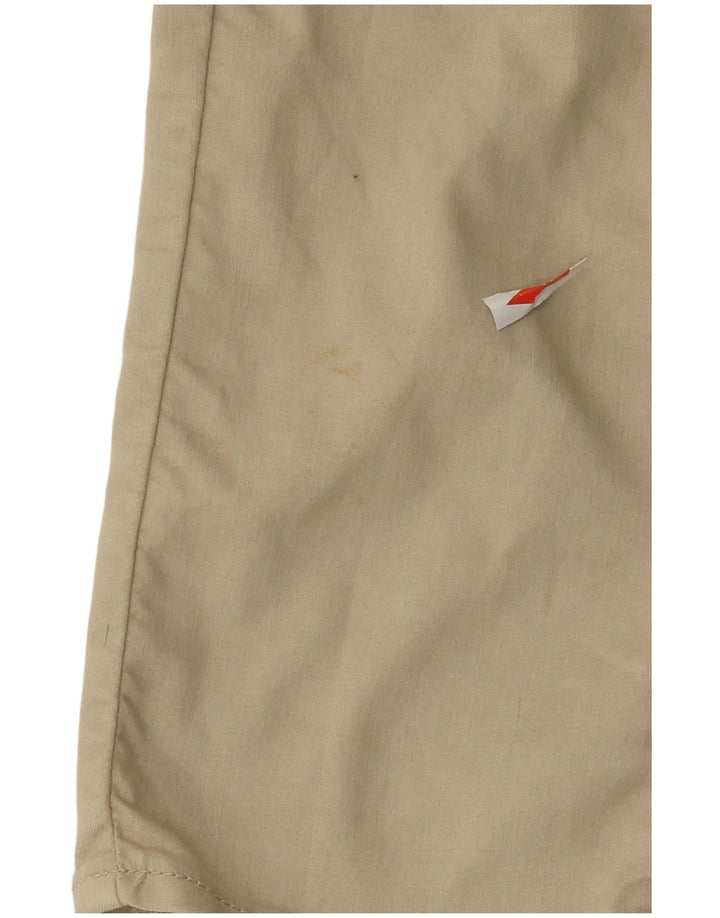 Calça Capri Feminina Gas W27 L18 Algodão Bege