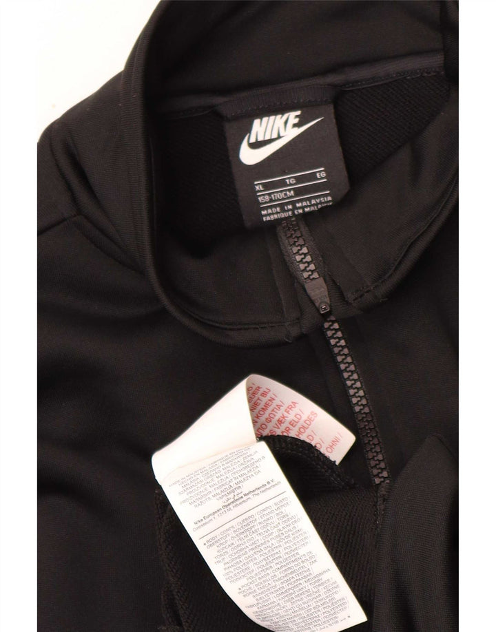 Jaqueta Nike Boys Tracksuit Top 13-14 Anos XL Preto Poliéster