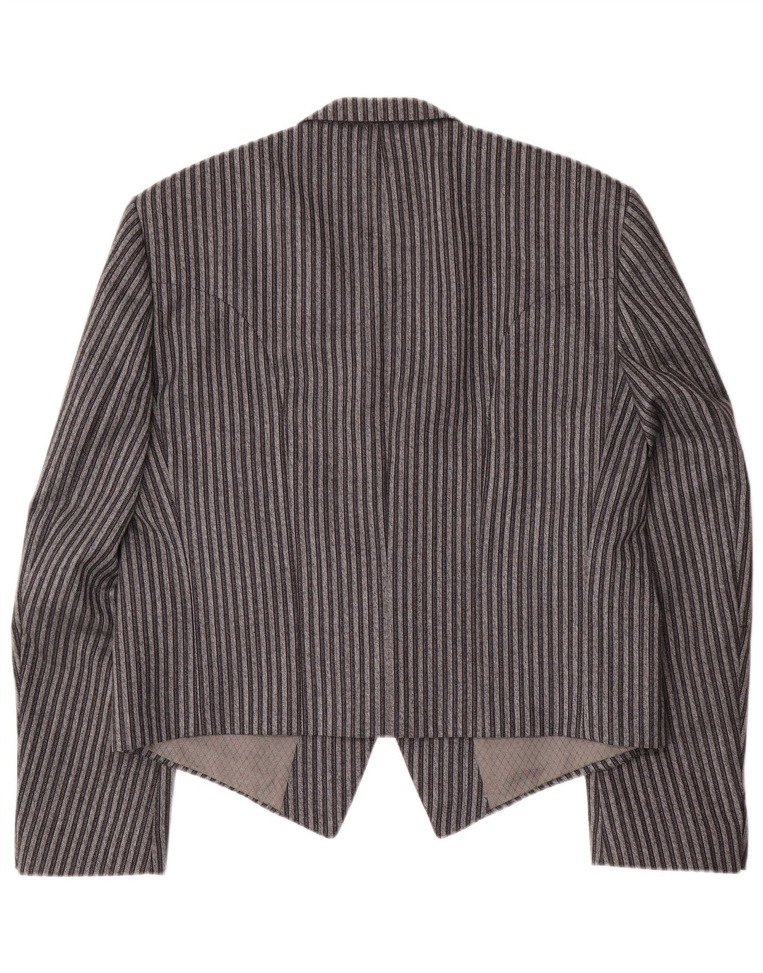 Jaqueta blazer masculina Leithauser com 1 botão EU 54 2XL cinza listrado Trevira