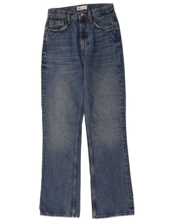 Zara Jeans Bootcut Feminino EU 34 2XS W24 L30 Azul