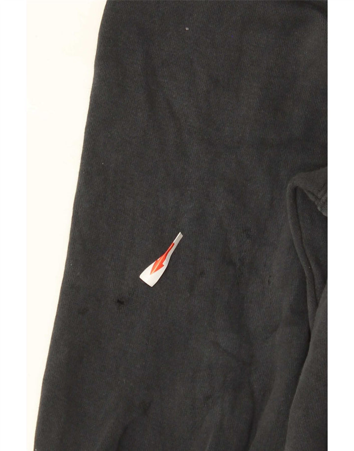 Nike Mens Hoodie Jumper Pequeno Algodão Preto