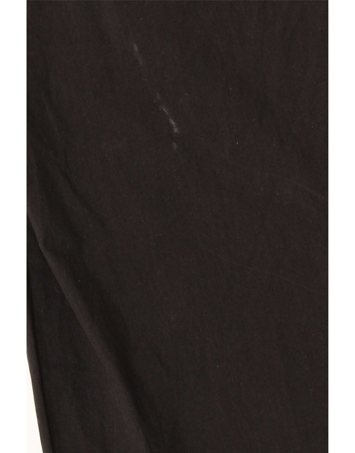Calça cargo reta feminina Zara médio W28 L25 algodão preto