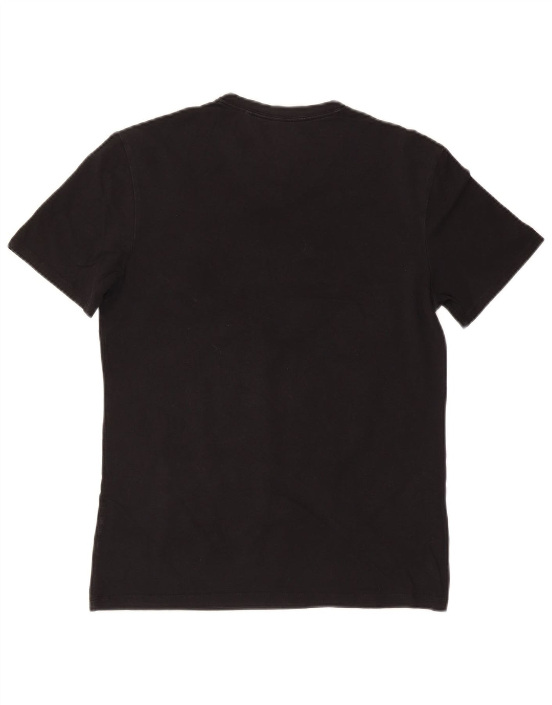 Guess Camiseta masculina gráfica Top médio preto