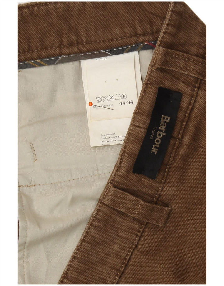 Calça masculina reta Barbour W44 L31 bege
