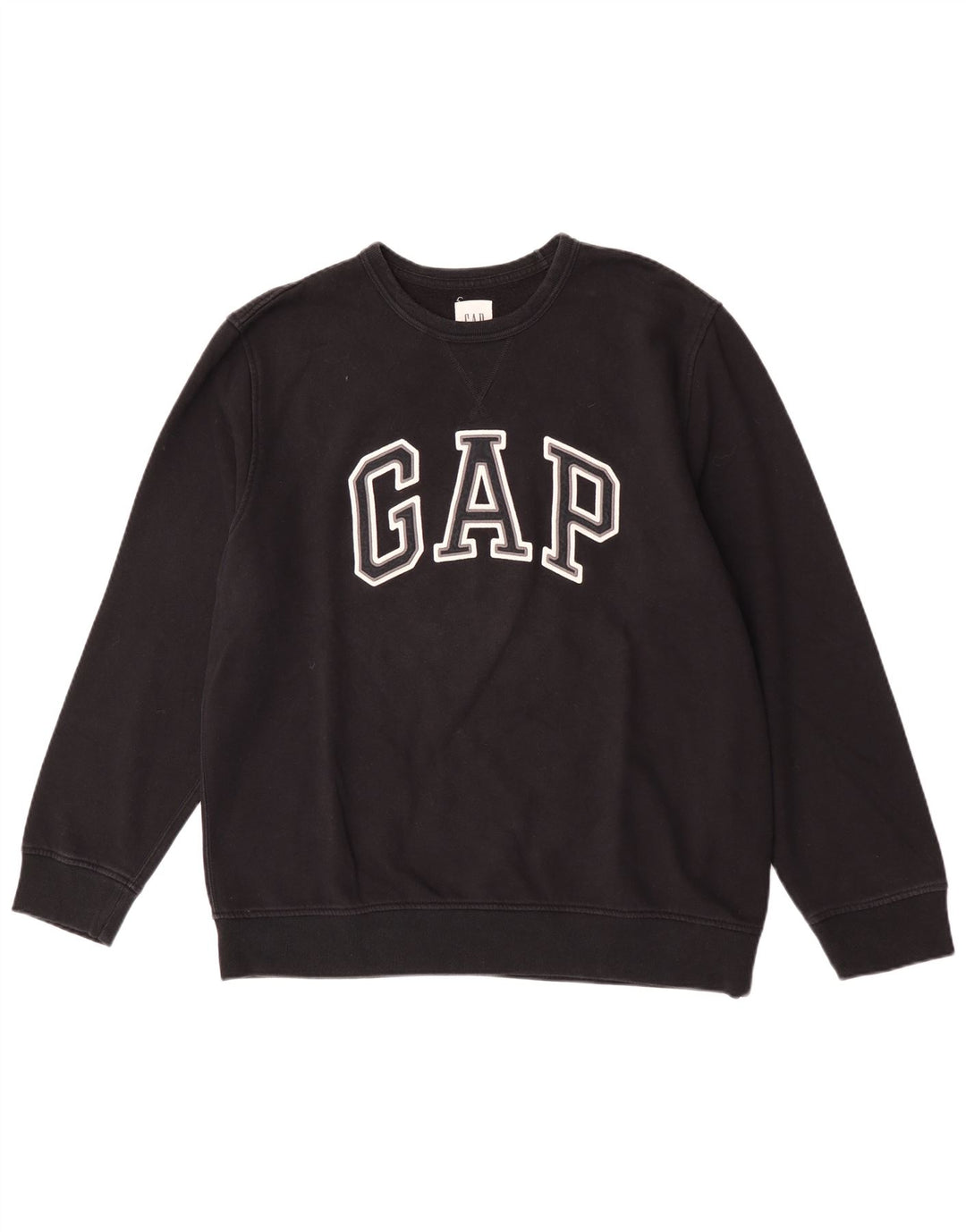 Moletom gráfico masculino Gap Jumper XL preto algodão