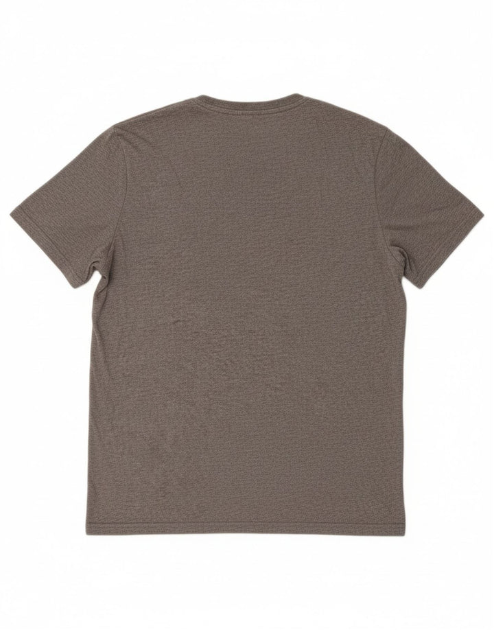 Camiseta masculina LYLE & SCOTT Top cinza médio algodão