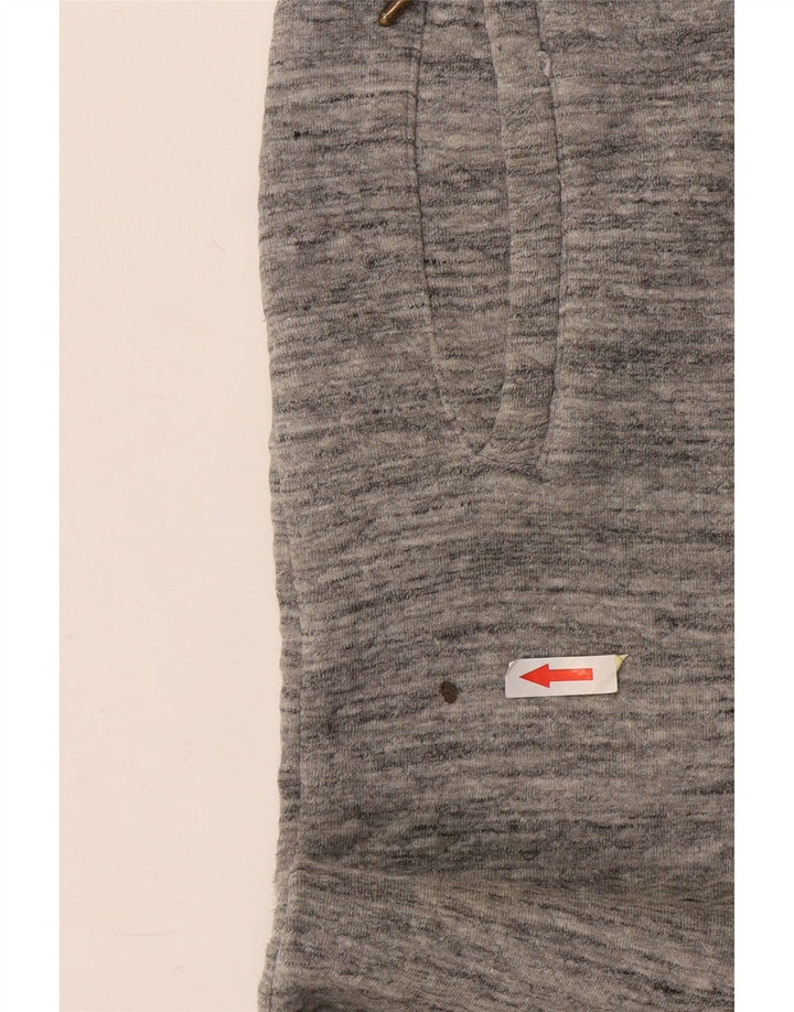 Calça de treino masculina Zara Joggers cinza médio manchado