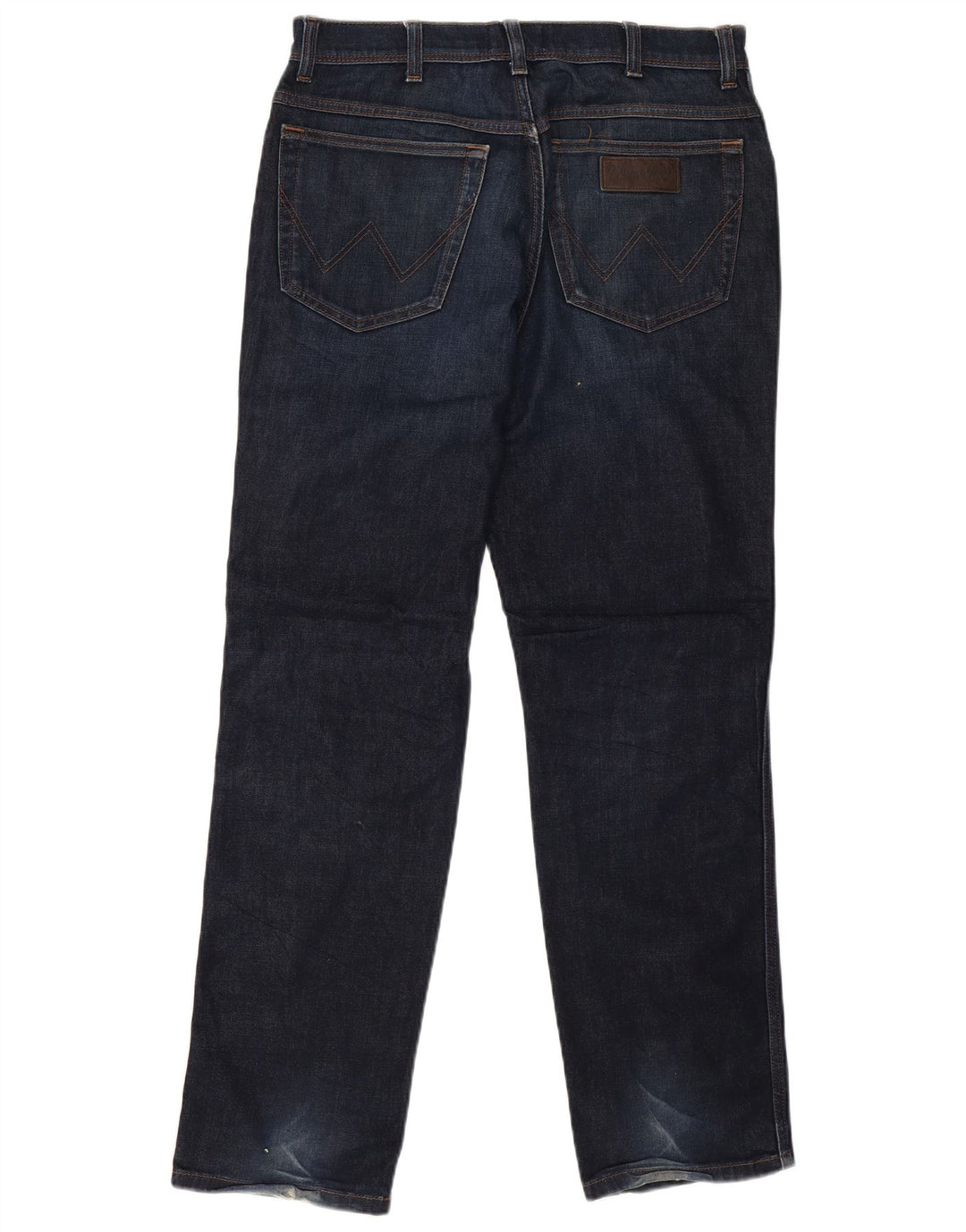 Wrangler Masculino Texas Slim Jeans W32 L32 Azul Algodão