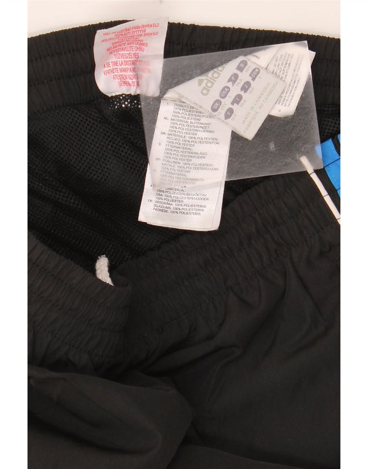 Calças de treino ADIDAS Meninos Joggers 13-14 Anos Preto Poliéster