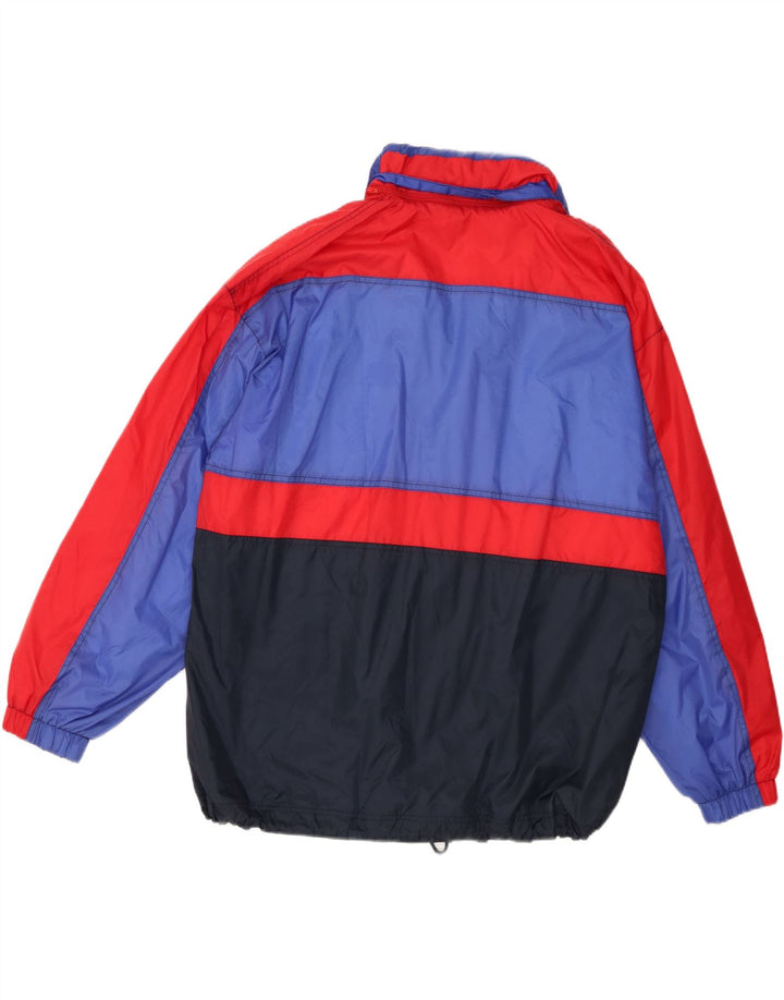 Jaqueta de chuva masculina com capuz Marcel Clair EU 56 3XL azul marinho Colourblock