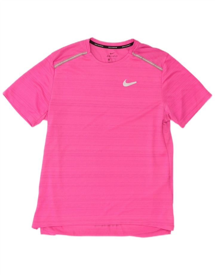 Camiseta Nike Masculina Dri Fit Top Médio Poliéster Rosa