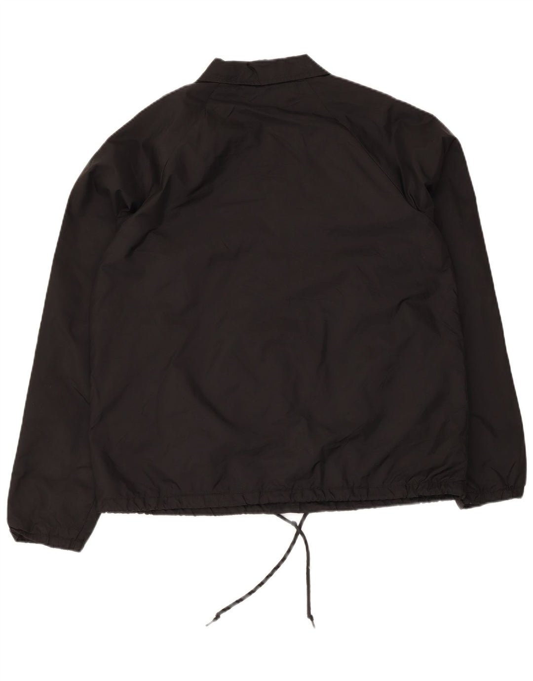 Jaqueta de chuva feminina Vans UK 16 grande preto nylon