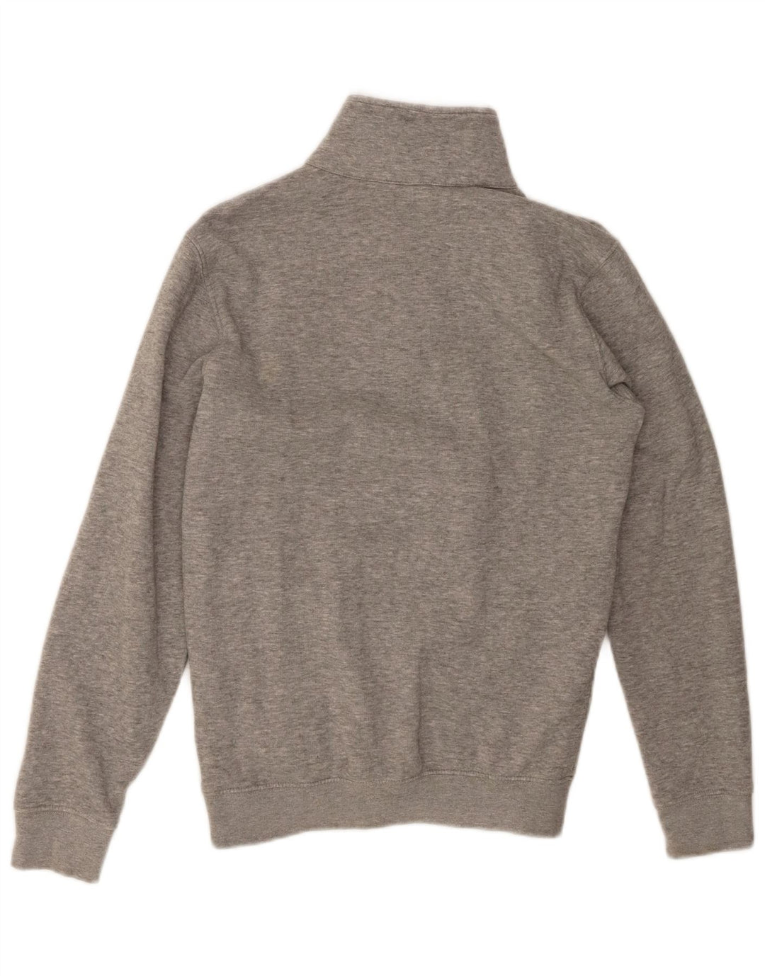 CHAMPION Suéter masculino com zíper e pescoço XS algodão cinza