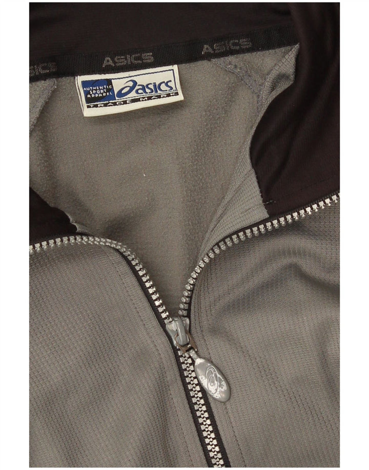 Jaqueta Asics Mens Tracksuit Top Cinza Médio