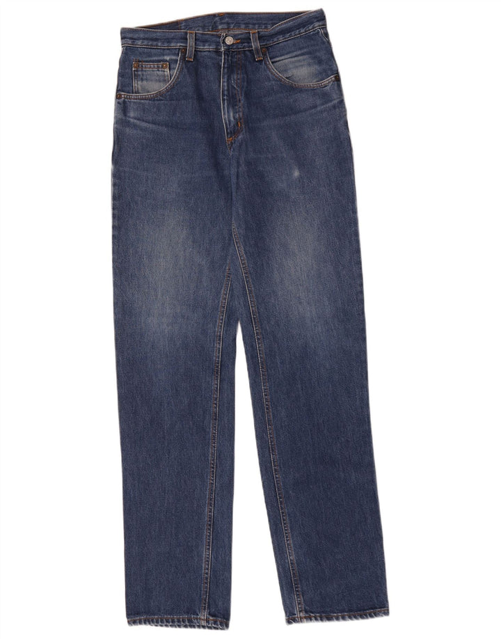 Rifle Mens Tapered Jeans W31 L34 Azul Algodão