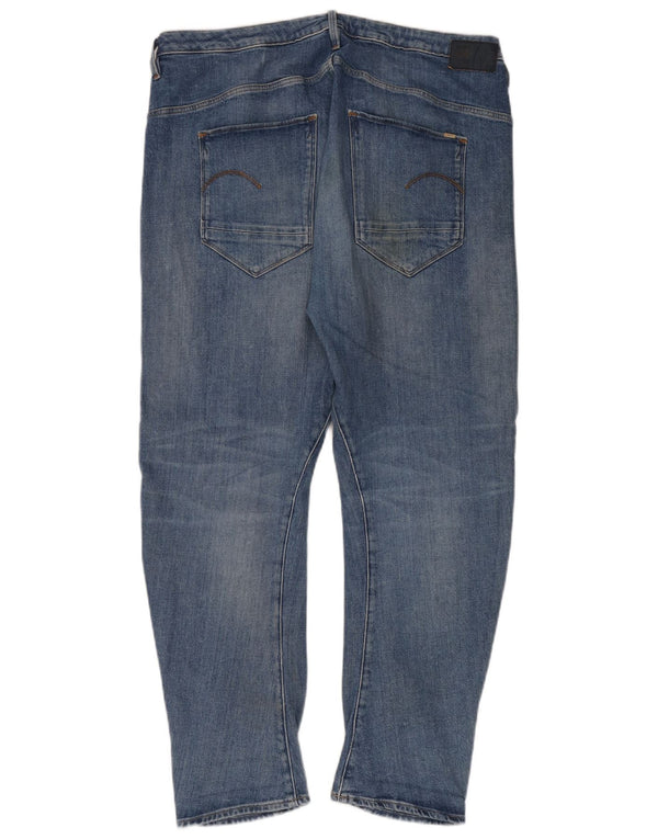 G-Star Masculino Slim Jeans W33 L28 Algodão Azul