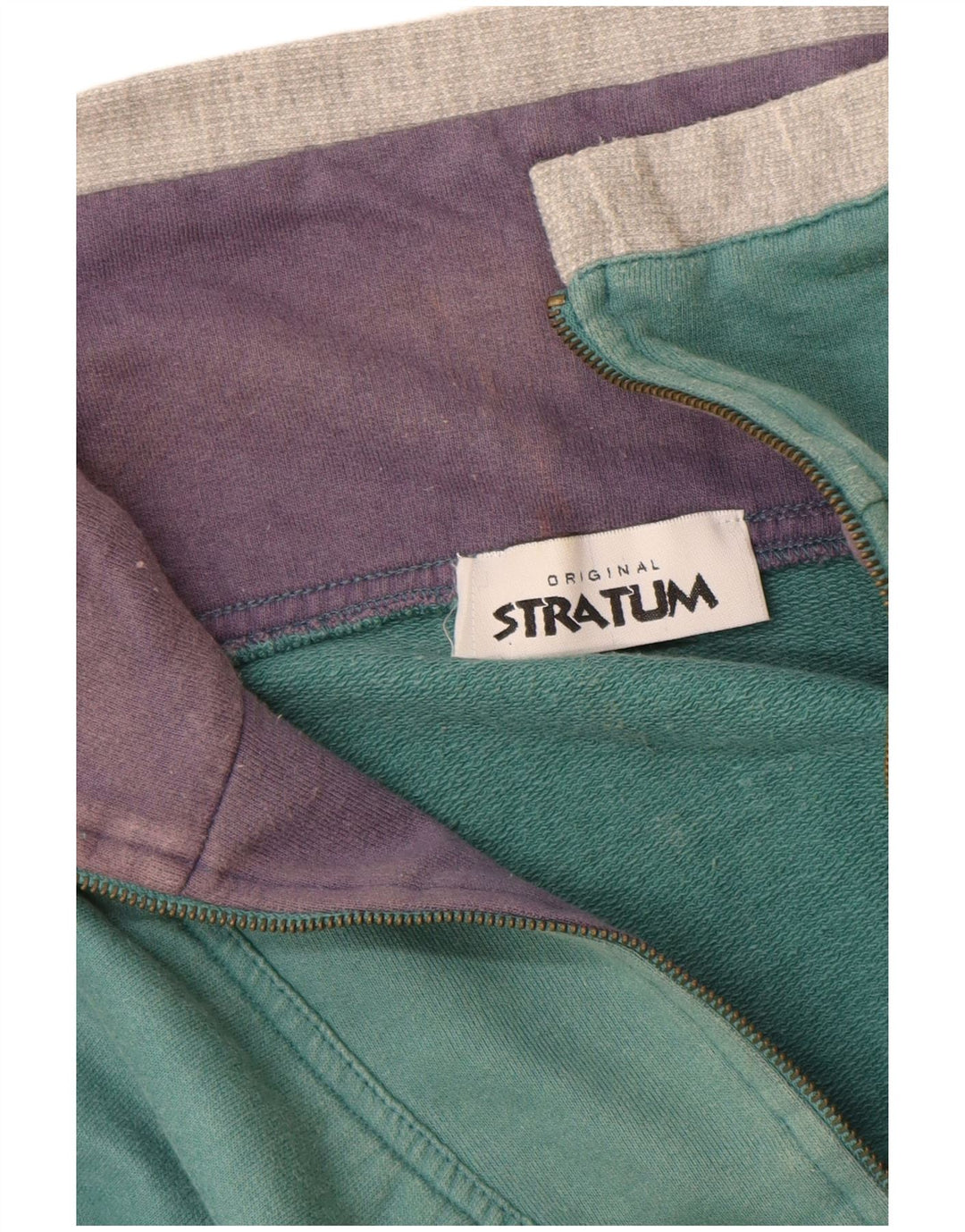 Moletom masculino vintage solto com estampa gráfica jumper médio verde listrado