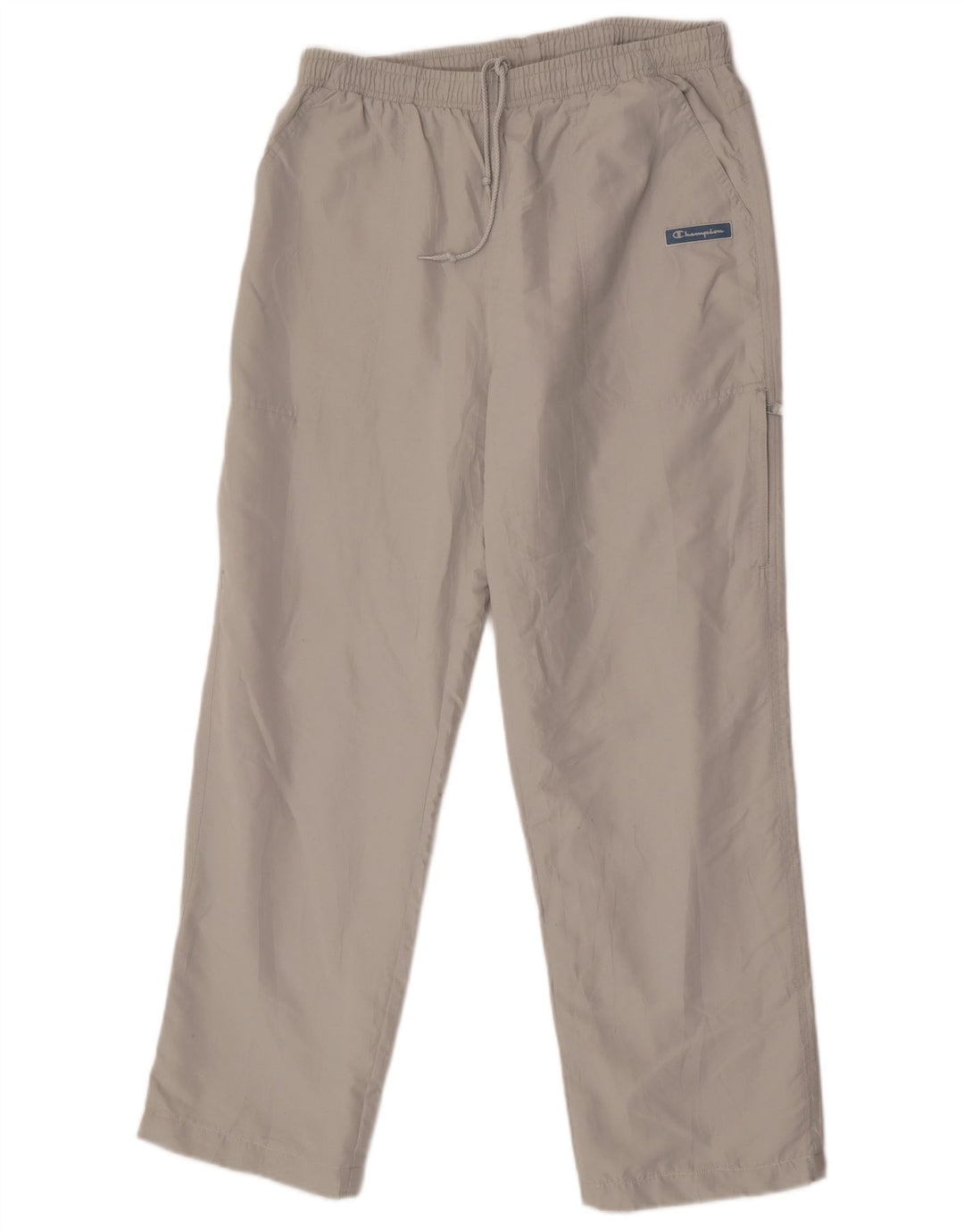 Calça de treino masculina Champion grande cinza poliéster