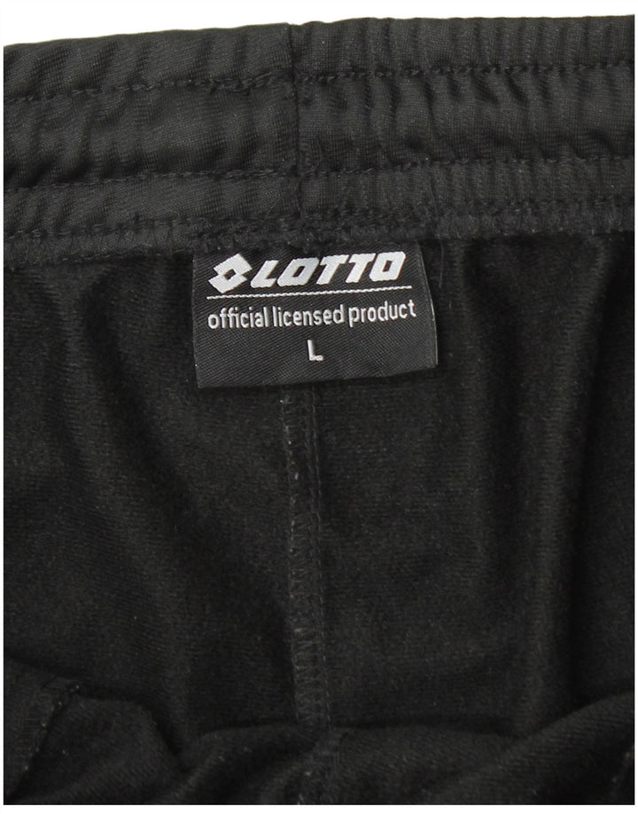 Calça de treino feminina LOTTO UK 14 grande preta