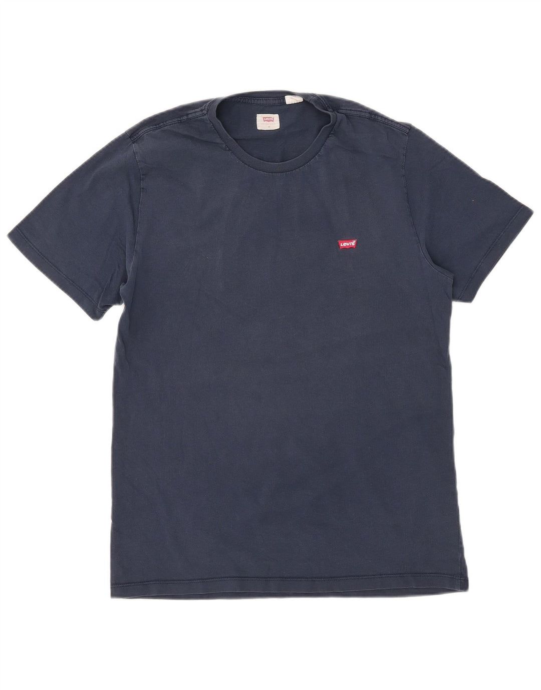 Camiseta masculina Levi's Top médio algodão azul marinho