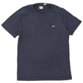 Camiseta masculina Levi's Top médio algodão azul marinho