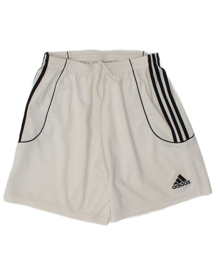 Adidas Masculino Climalite Sport Shorts Médio Branco Poliéster