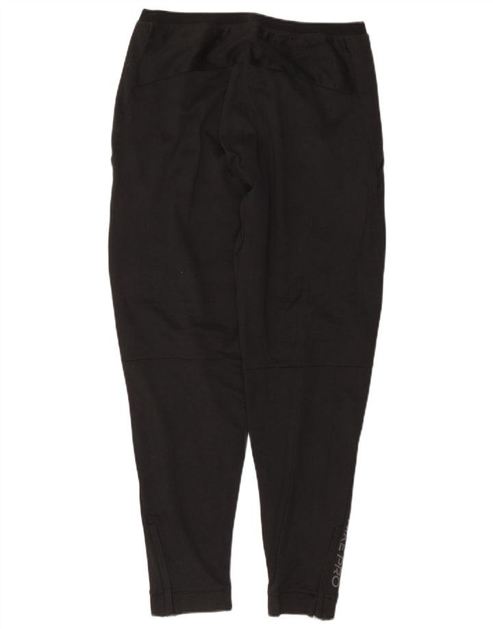 Nike Womens Dri Fit Calças de treino Joggers UK 14 Médio Preto