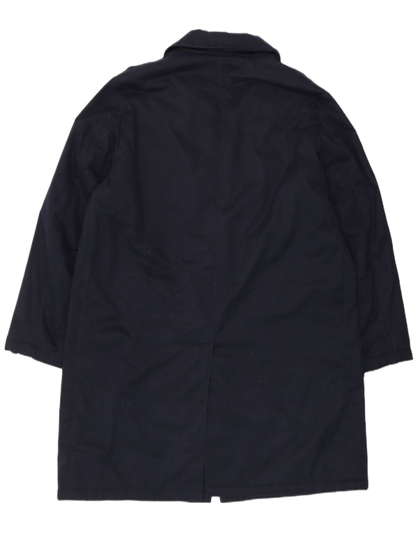 Sobretudo masculino Valentino IT 52 XL azul marinho poliéster
