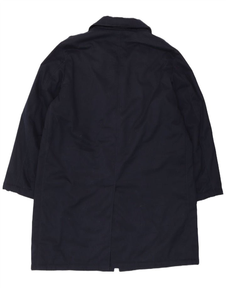 Sobretudo masculino Valentino IT 52 XL azul marinho poliéster