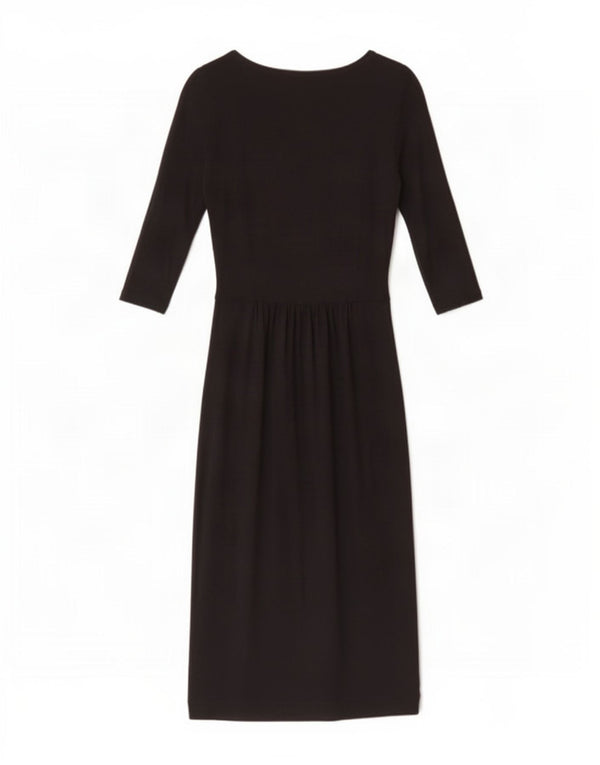 Vestido feminino Penny Black manga comprida com bainha UK 8 viscose pequena