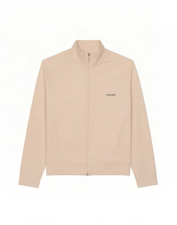 Reebok Womens Tracksuit Top Jacket UK 16 Grande Algodão Branco