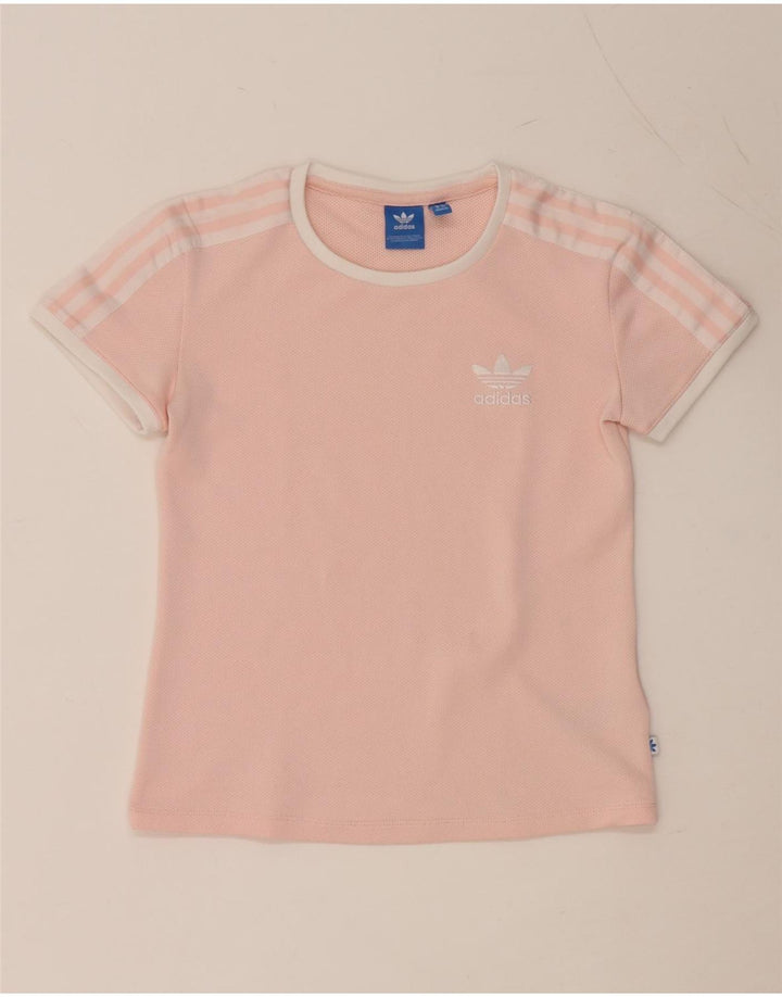 Camiseta Feminina Adidas UK 8 Pequena Poliéster Rosa